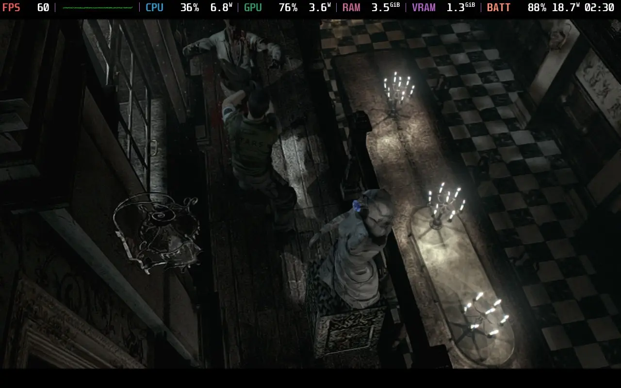 All the Resident Evil Games on Steam Tested on Steam Deck 2 RE1Stock1