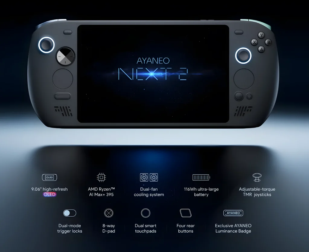 AYANEO NEXT 2 Spec Sheet