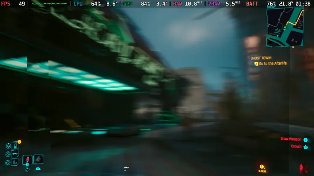 Cyberpunk2077DLSSMultiFrameGenGhosting