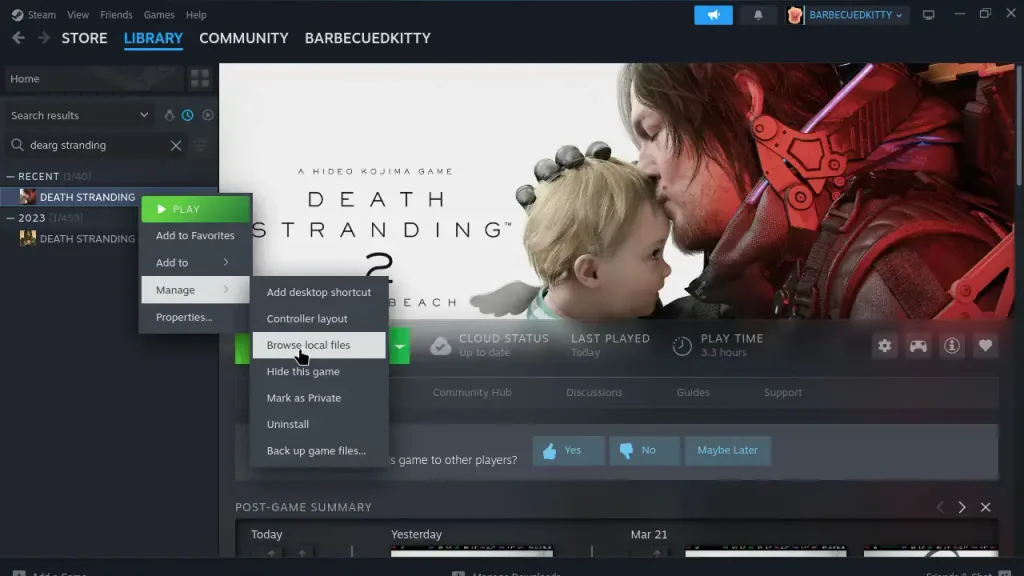 How To Set Up The Eclipse Mod For Death Stranding 2 On Steam Deck 2 DeathStranding2EclipseModInstall 2