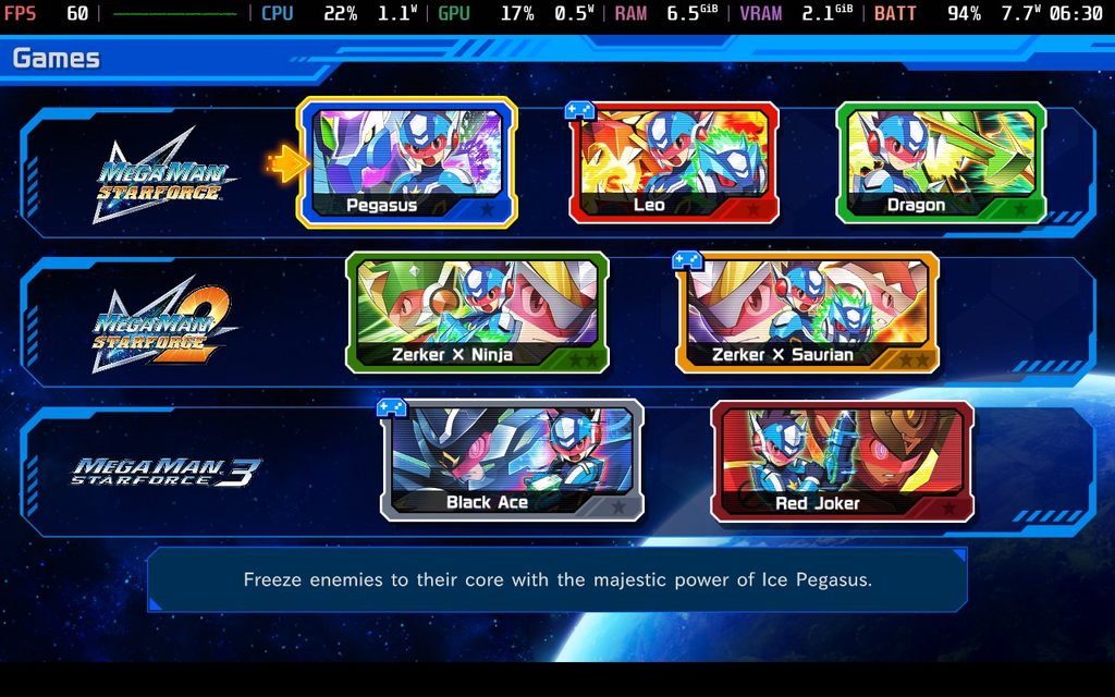 Mega Man Star Force Legacy Collection