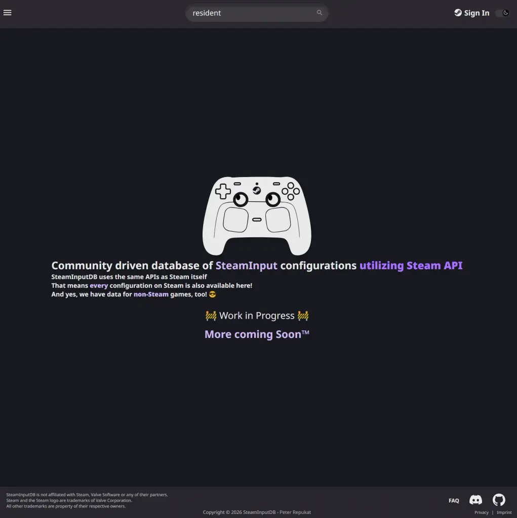 SteamInputDB