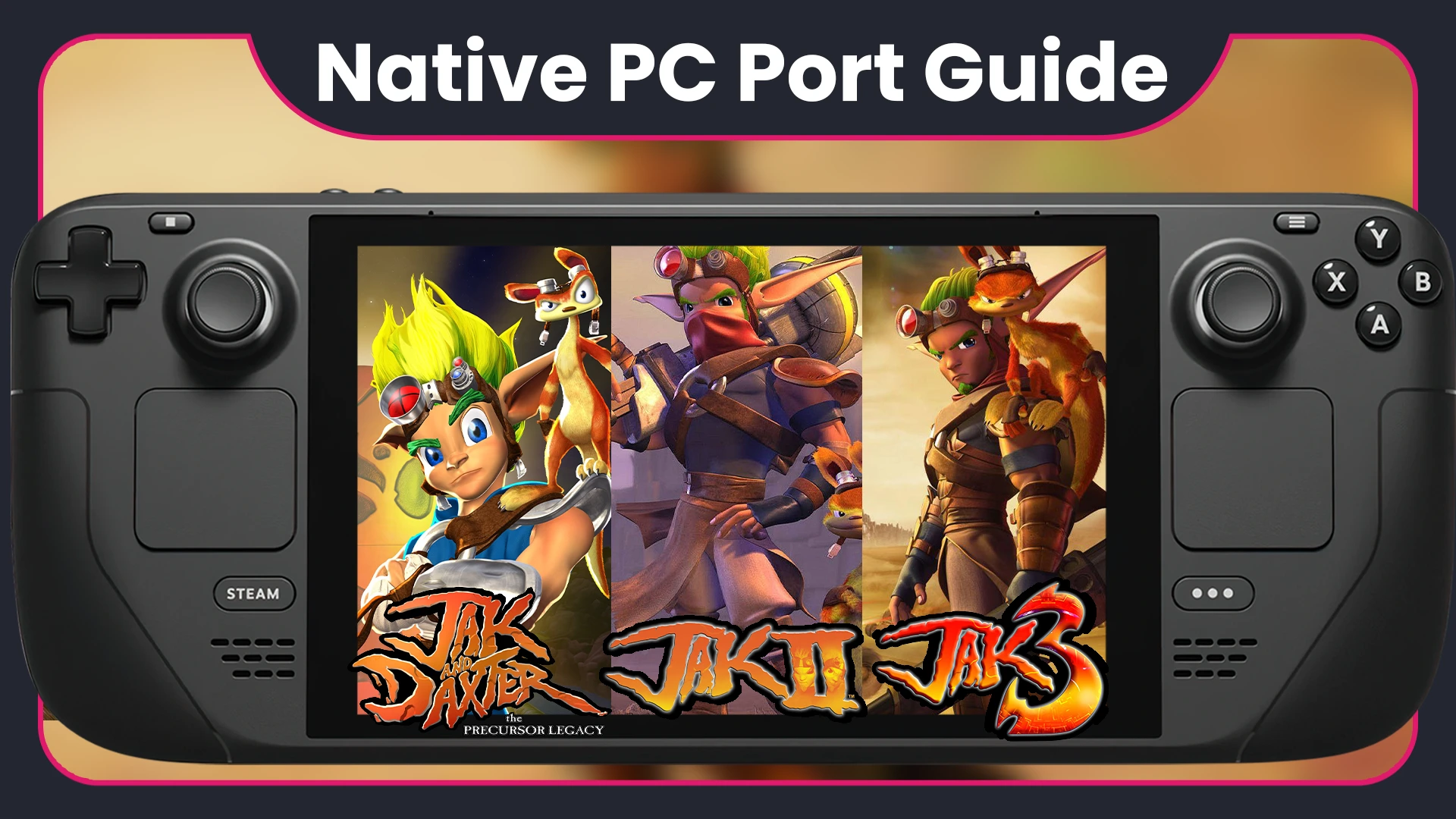 How To Set Up The Jak And Daxter Trilogy's Native PC Ports On