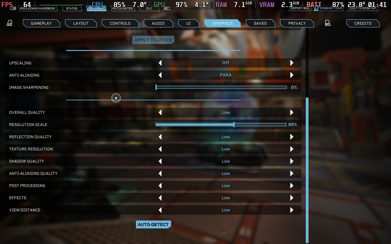 DeepRockGalacticRogueCoreSettings