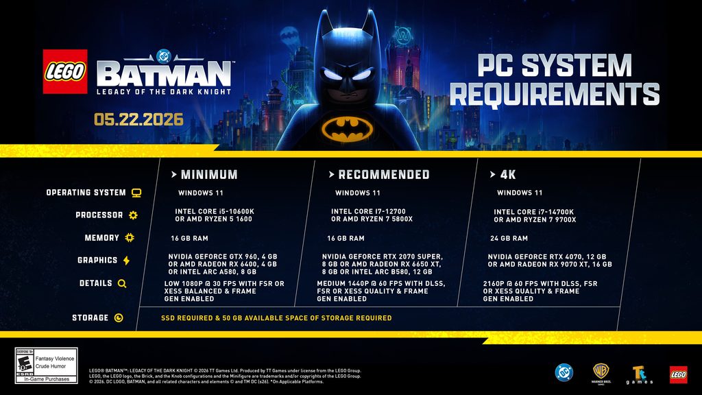 LEGOBatmanLegacyoftheDarkKnightPCSpecs