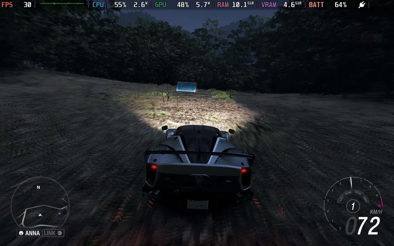 forza horizon 6 steam deck review performance recommended settings 2