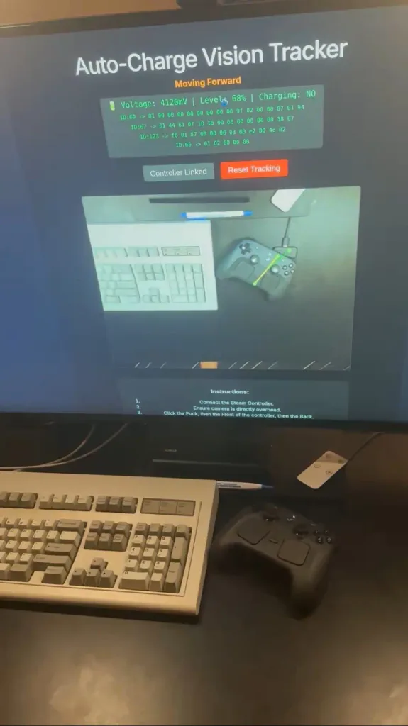 Steam Controller Auto-Charge