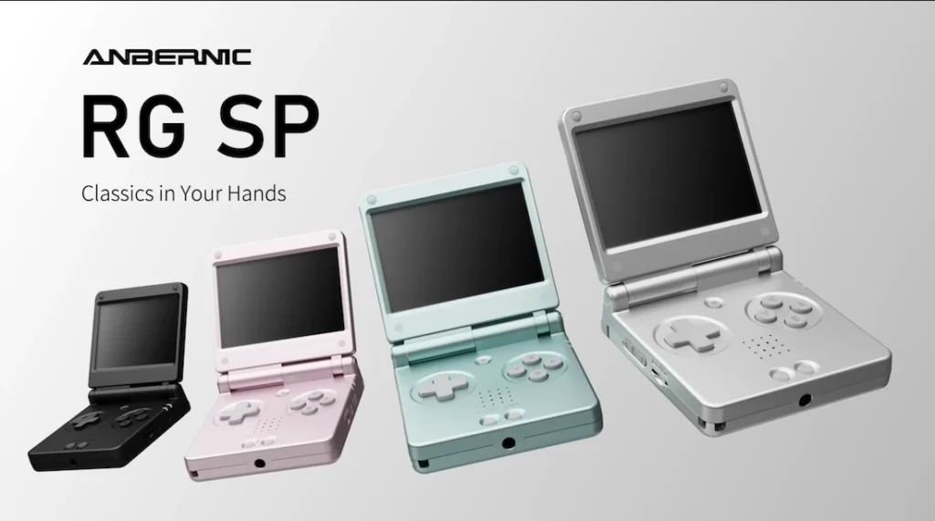 Anbernic Reveals Third Game Boy Advance SP Inspired Device 2 Anbernic RG SP Colors