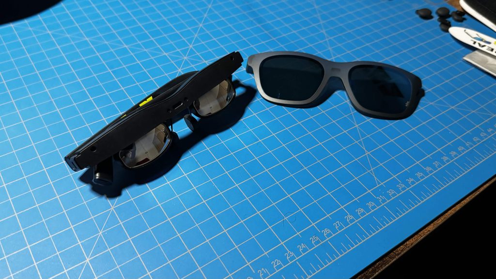 XREAL xbx a01+ Review - XR Glasses That Feel Unreal For The Price Tag 3 XREALxbxa01FrontFrame
