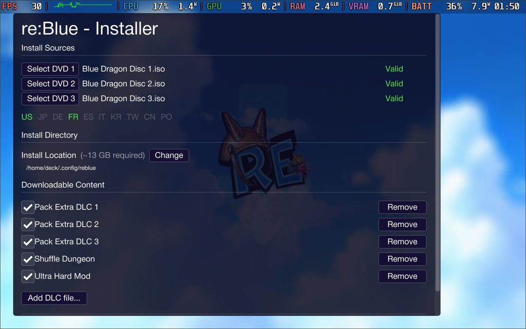 Blue Dragon's Native PC Port Is Fantastic on the Steam Deck 3 BlueDragonPCPort 1
