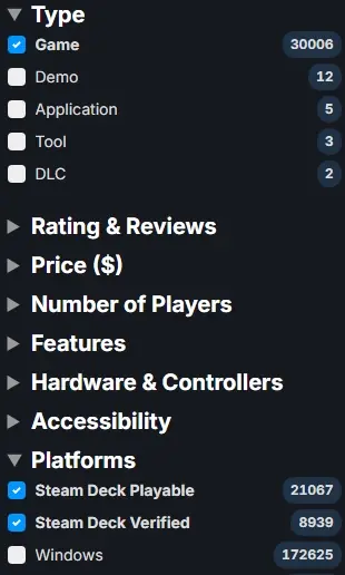 Steam Deck Verified 30,000