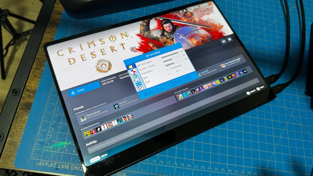 UPerfect GR14BU Review - One of the Best Portable Monitors For Steam Deck 7 UPerfectGR14BU 8