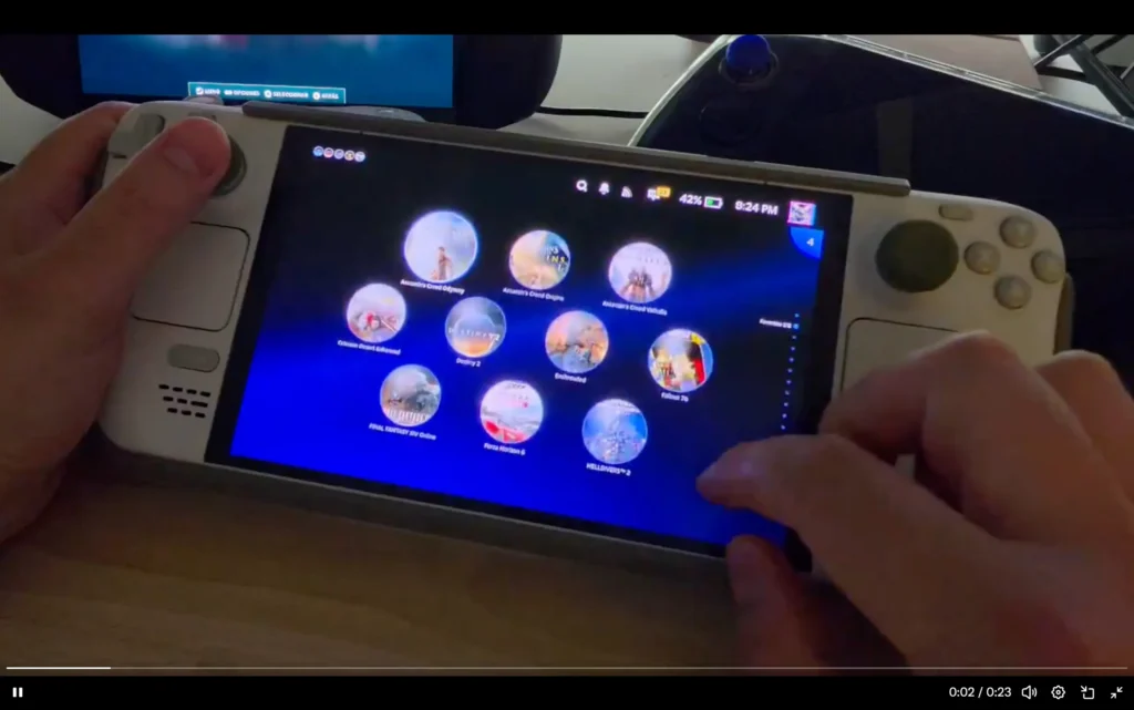 We May Soon Be Able To Turn Our Steam Deck Into A PS Vita 1 Steam Deck PS Vita Theme