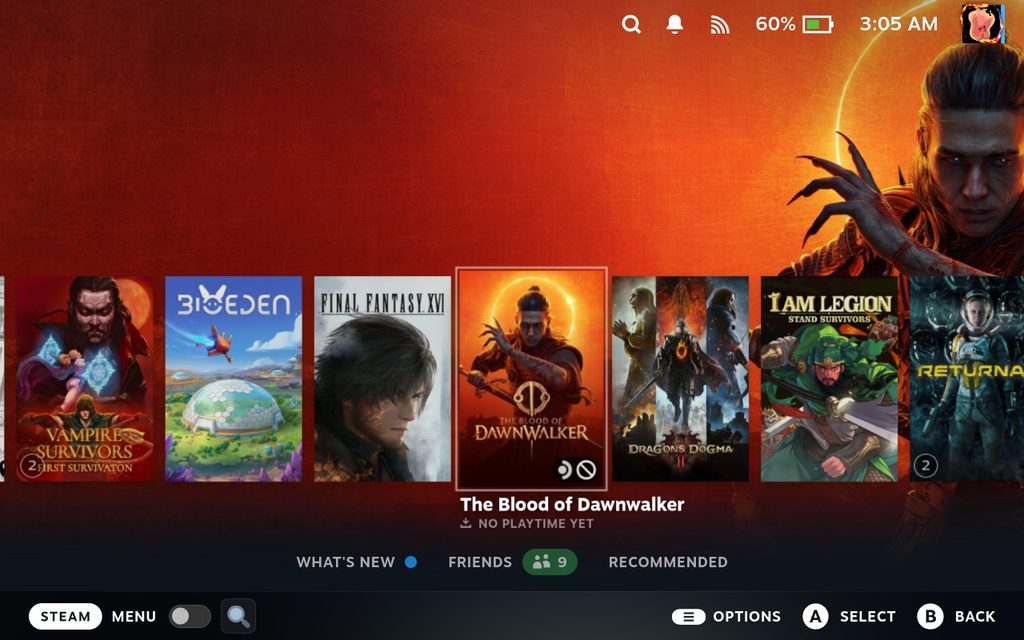 New Steam Deck Beta Client Adds New Home Screen Customization Options 1 Steam Deck Beta Client Big Art Mode
