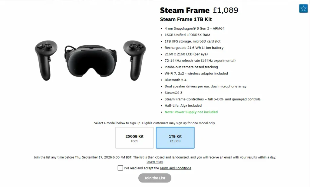 The Steam Frame Officially Launches, Available from $1059 1 SteamFrameSale3