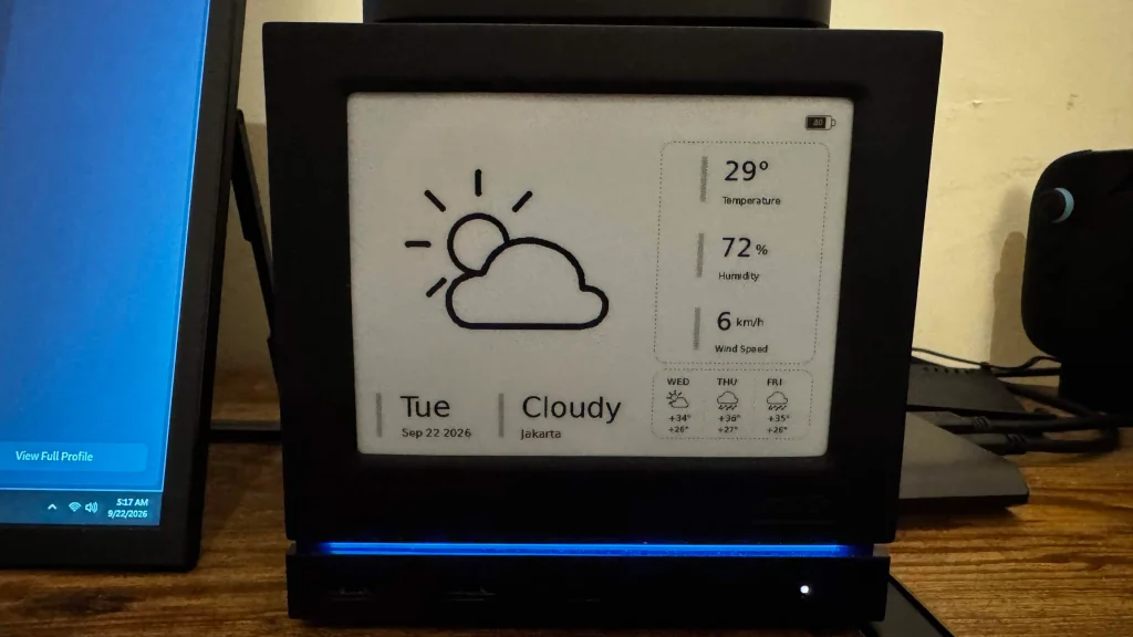 JSAUX's Steam Machine Faceplates Are Incredible And Change How The Machine Feels 4 SteamMachineEInkWeather